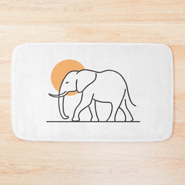 Item preview, elephant art designed and sold by LumyFlow.