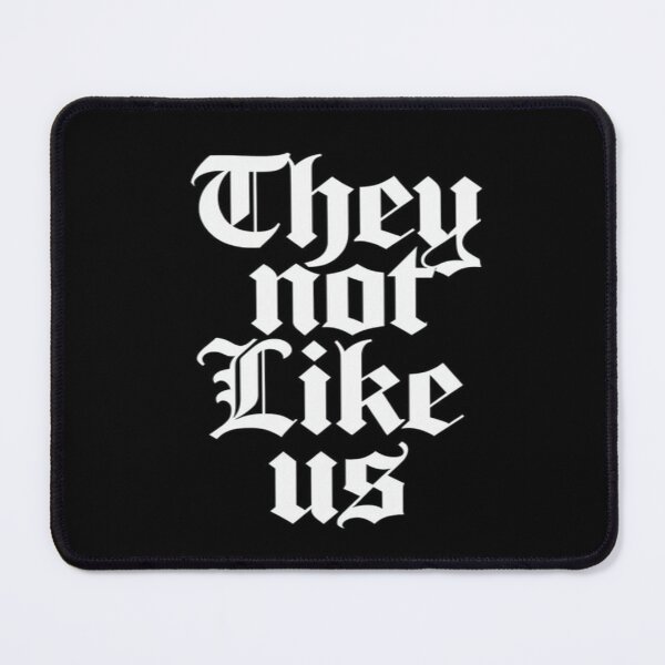 Item preview, They Not Like Us – Bold Gothic Statement Design for Streetwear & Urban Aesthetic designed and sold by Bright Nest Studio.