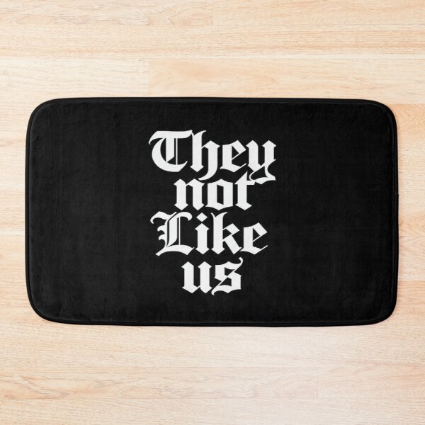 Item preview, They Not Like Us – Bold Gothic Statement Design for Streetwear & Urban Aesthetic designed and sold by Bright Nest Studio.