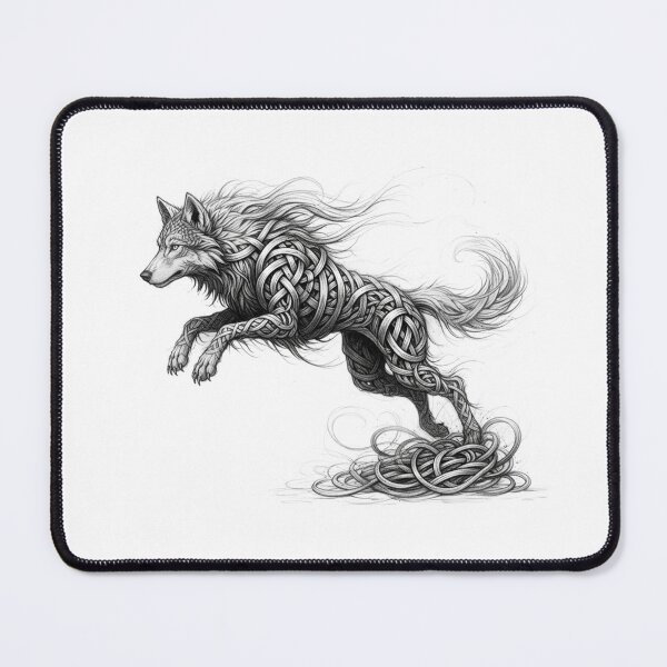 Item preview, The Knotwolf designed and sold by CelticSoulShop.