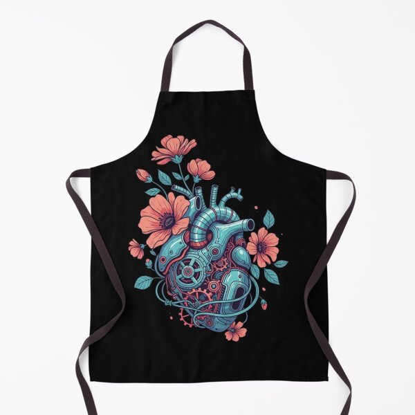 Item preview, Machine heart in bloom designed and sold by Mandarinaut.