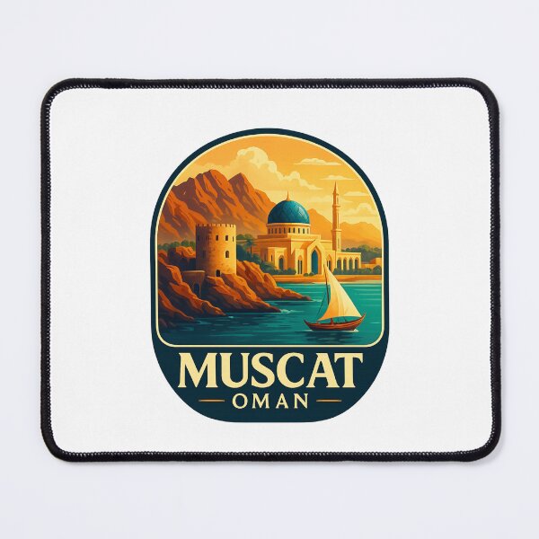 Item preview,  Al Alam Palace and Coastal Fort – Muscat, Oman designed and sold by Places On Earth.