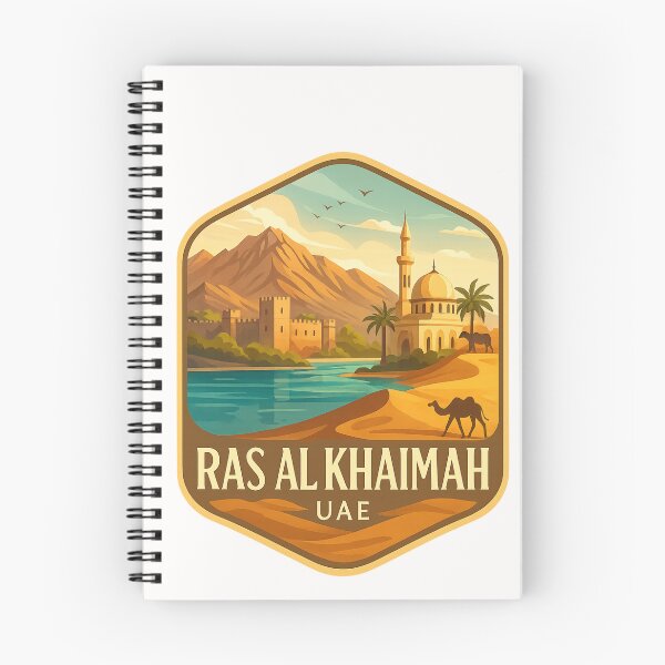 Item preview,  Mosque and Mountainscape of Ras Al Khaimah, UAE designed and sold by Places On Earth.