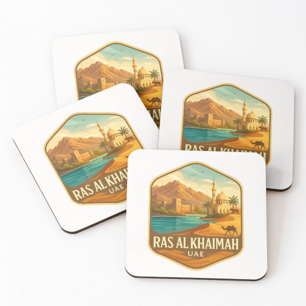 Item preview,  Mosque and Mountainscape of Ras Al Khaimah, UAE designed and sold by Places On Earth.