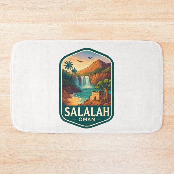 Item preview,  Coastal Waterfalls of Wadi Darbat – Salalah, Oman designed and sold by Places On Earth.