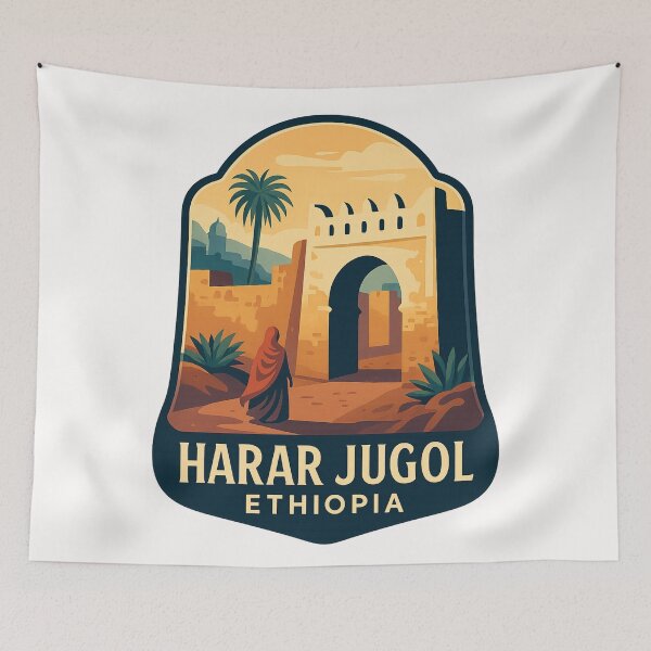 Item preview,  Historic Gate of Harar Jugol – Walled City in Ethiopia designed and sold by Places On Earth.