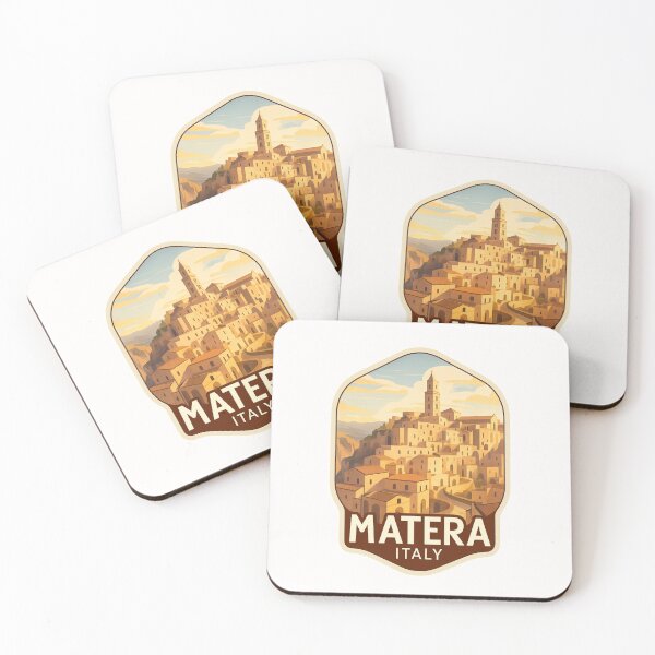 Item preview, Ancient Stone Cityscape of Matera – Basilicata, Italy designed and sold by Places On Earth.
