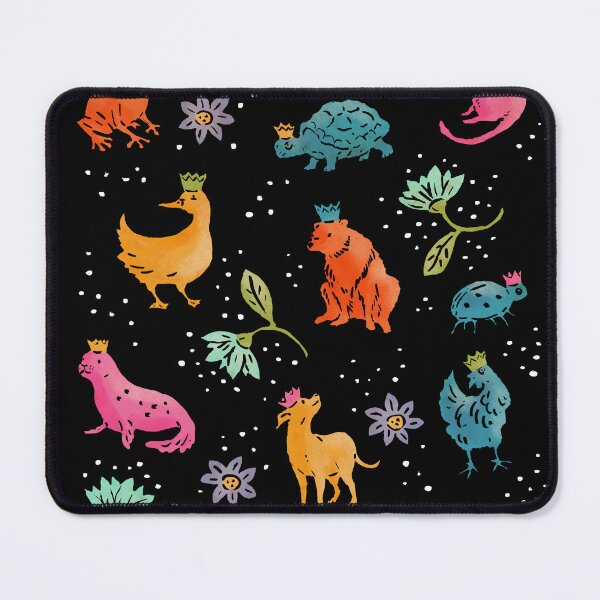 Item preview, Festive crowned animals designed and sold by tanaudel.