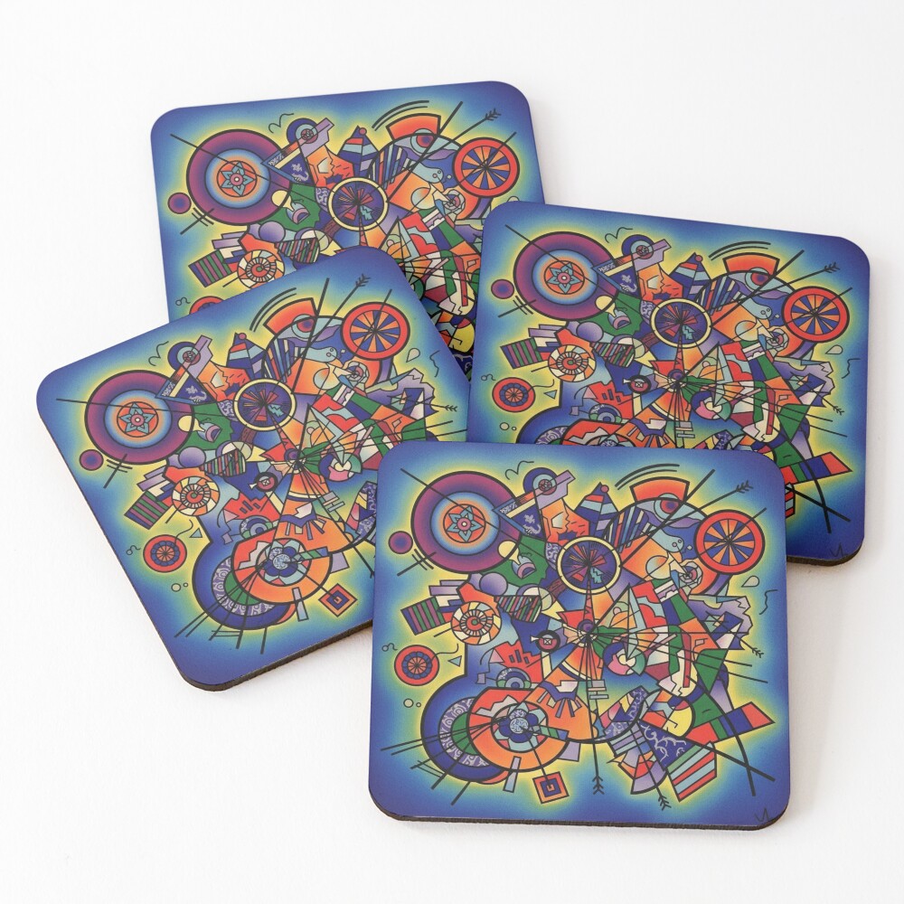 Item preview, Coasters (Set of 4) designed and sold by INFINITYBOY.