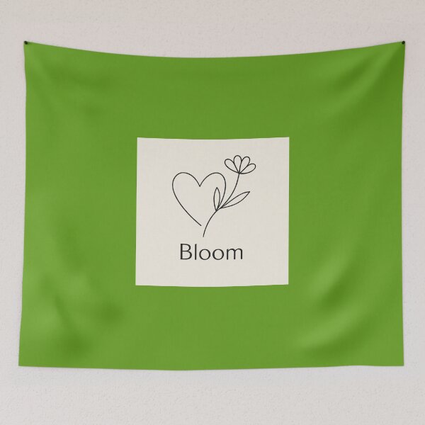 Item preview, One Line Heart Bloom – Minimalist Floral Line Art” designed and sold by Graphic  Grove.
