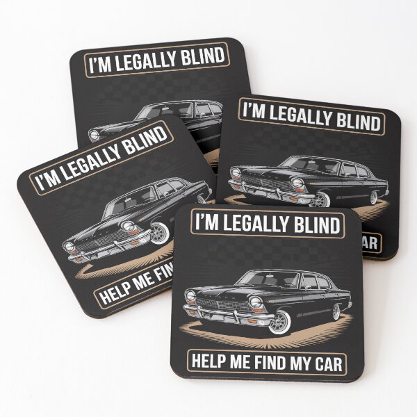 Item preview, I'M LEGALLY BLIND HELP ME FIND MY CAR Driver designed and sold by OlafLica.