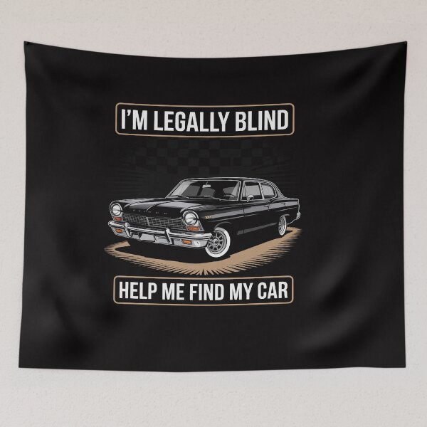 Item preview, I'M LEGALLY BLIND HELP ME FIND MY CAR Driver designed and sold by OlafLica.