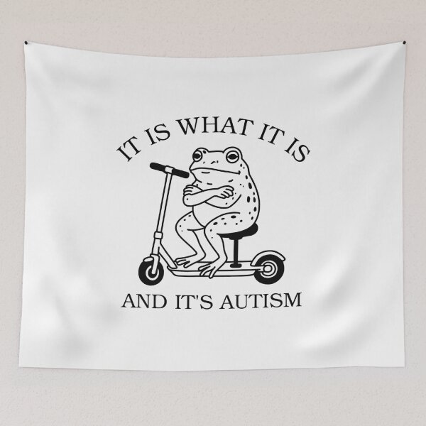 Item preview, It Is What It Is And It's Autism designed and sold by NQArtist.