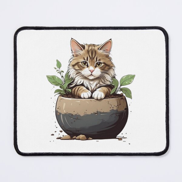 Item preview, Cat in pot designed and sold by ARTeez⭐️⭐️⭐️⭐️⭐️.