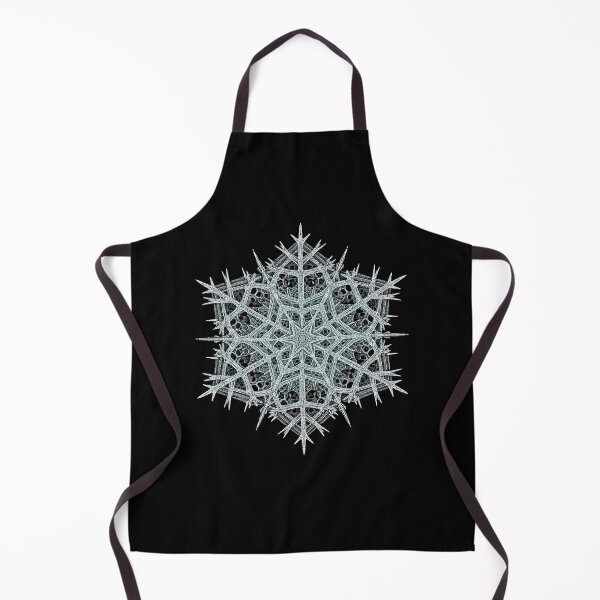 Item preview, Intricate Gothic Skeletal Snowflake Mandala designed and sold by zzz888.