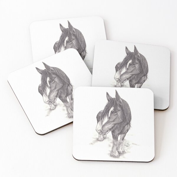 Item preview, Horse - Clydesdale designed and sold by Cape-Koala-Arts.