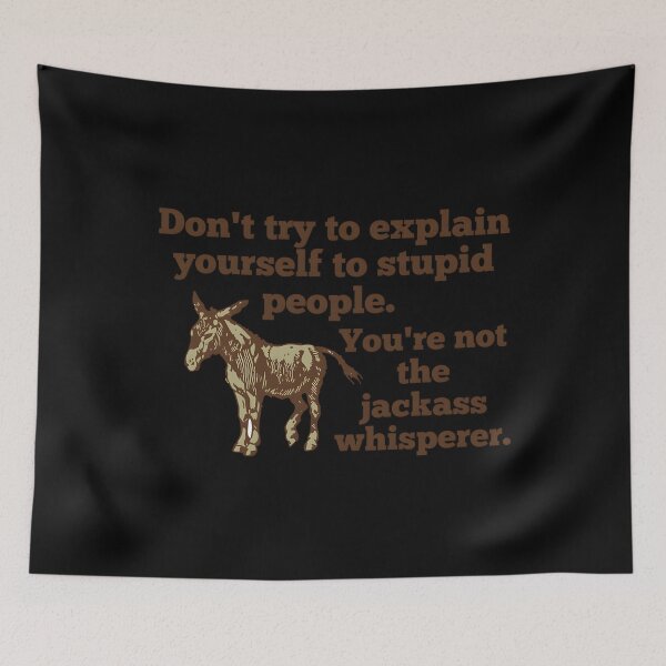 Item preview, Jackass Whisperer designed and sold by HallowedWhisk.