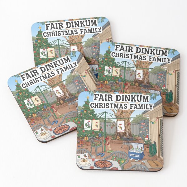 Item preview,  Fair Dinkum Christmas Australian Authentic Family Matching True Aussie Holiday Squad Set designed and sold by GiftsForge.