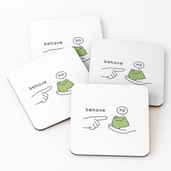 Item preview, Behave No Frog Meme designed and sold by NQArtist.