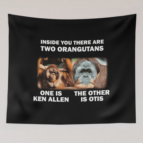 Item preview, Inside You There Are Two Orangutans designed and sold by karolinartiss.