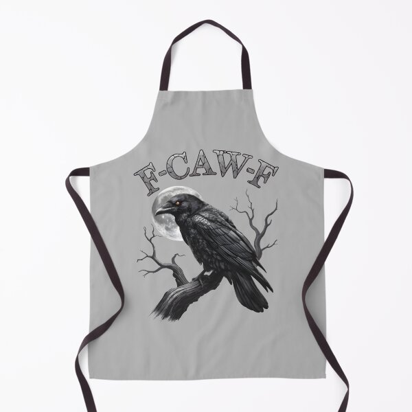 Item preview, Black Crow, F-Caw-F Funny Black Bird moon Gothic Adult Humor designed and sold by mjohnson9.