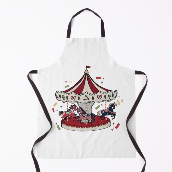 Item preview, Enchanted Christmas Merry-Go-Round designed and sold by Mystical Illustrations.