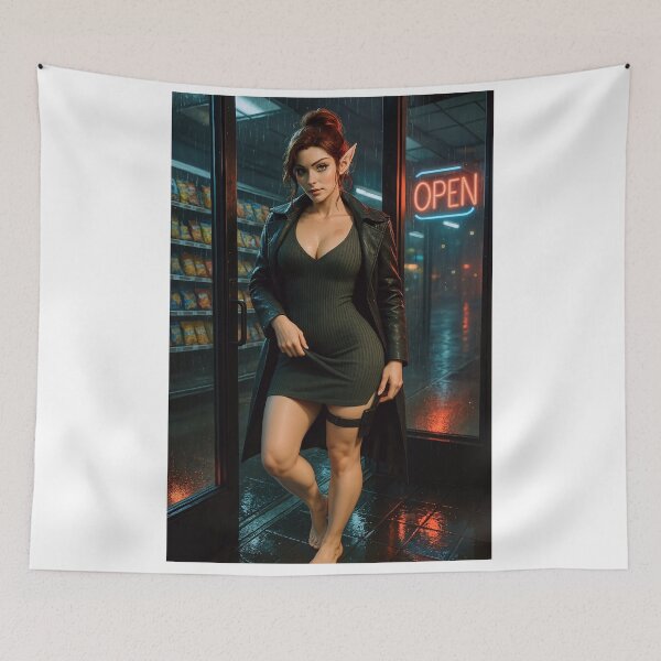 Item preview, Fortana Valentina elf dress coat wet bodega designed and sold by CathryneDelamort.