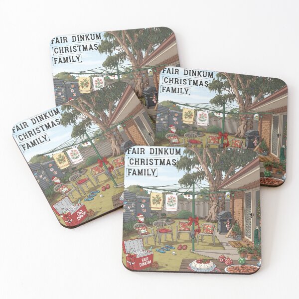 Item preview, Fair Dinkum Christmas Australian Authentic Family Matching True Aussie Holiday Squad  designed and sold by GiftsForge.