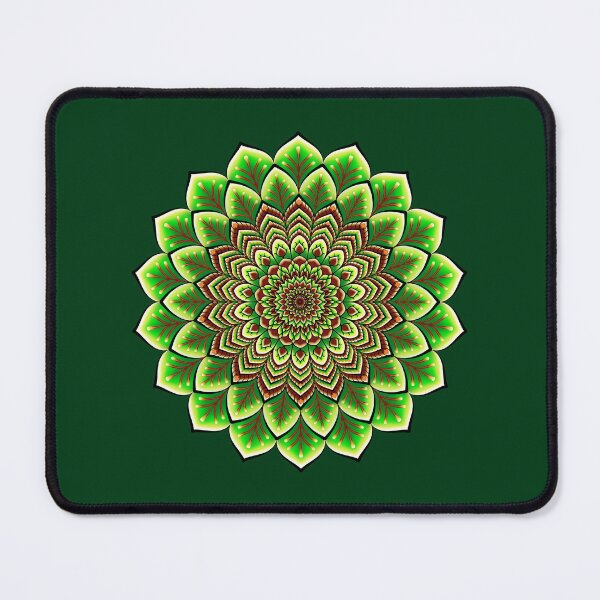 Item preview, Earthy Green Terracotta Natural Mandala Art designed and sold by LuminaryArt.