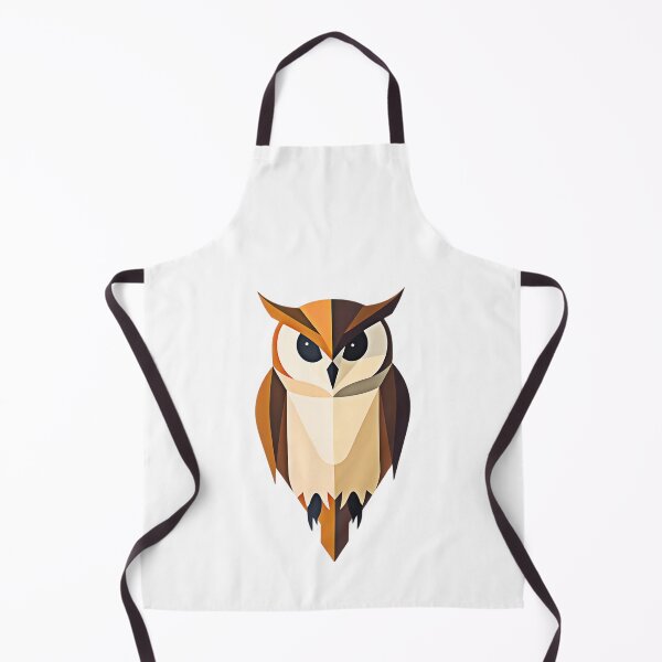 Item preview, Geometric Owl – Modern Polygonal Art designed and sold by Kavya Art.