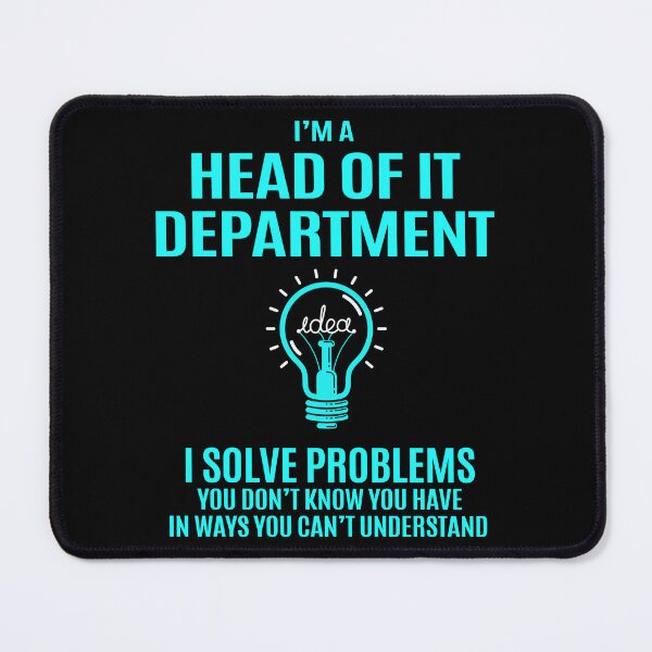 Item preview, Head Of It Department designed and sold by YungMcIlwain.