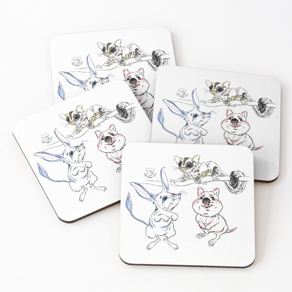 Item preview, Bilbies, Quokkas, Sugar gliders designed and sold by Cape-Koala-Arts.