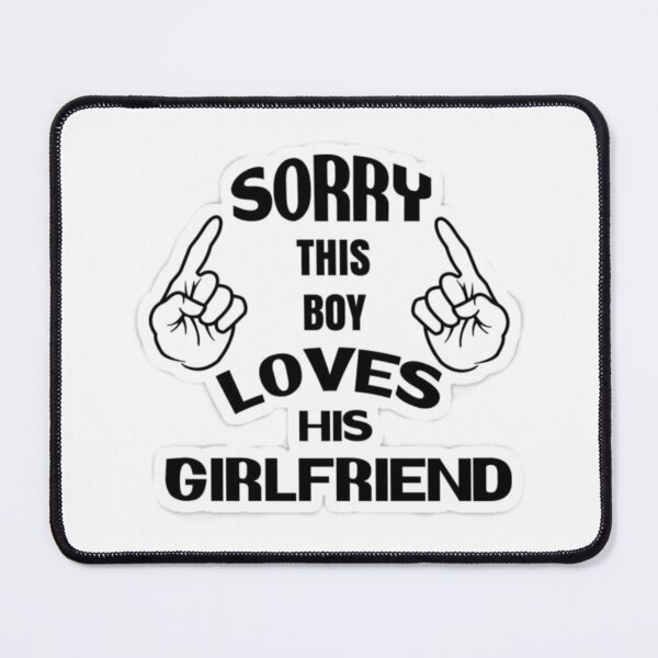 Item preview, This boy loves his girlfriend  designed and sold by merry marley.