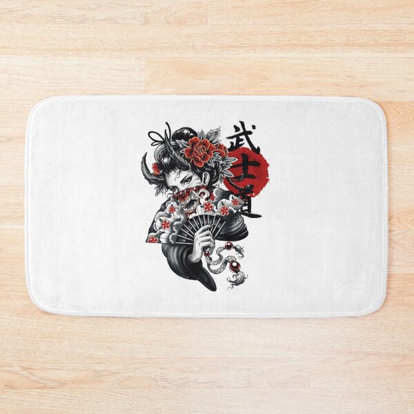 Item preview, Japanese Geisha Girl Vaporwave Cyberpunks  designed and sold by SorieDoodle.