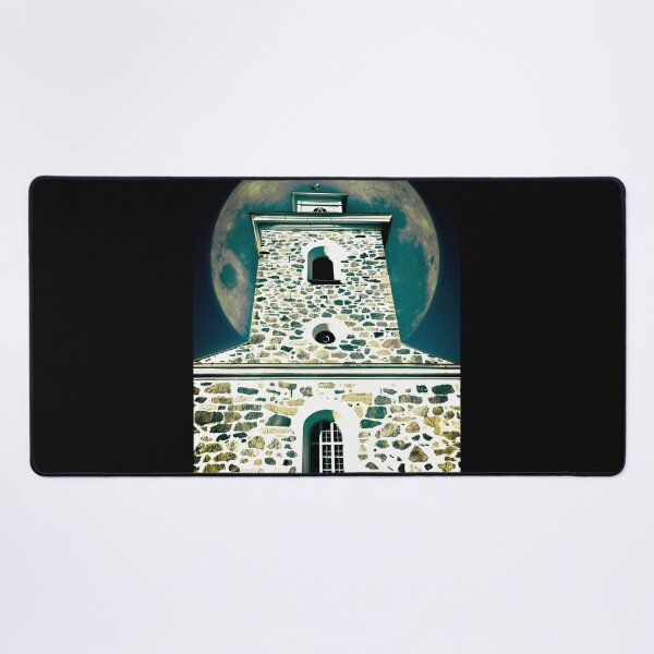 Item preview, Church Belltower and Full Moon designed and sold by Taina Sohlman.
