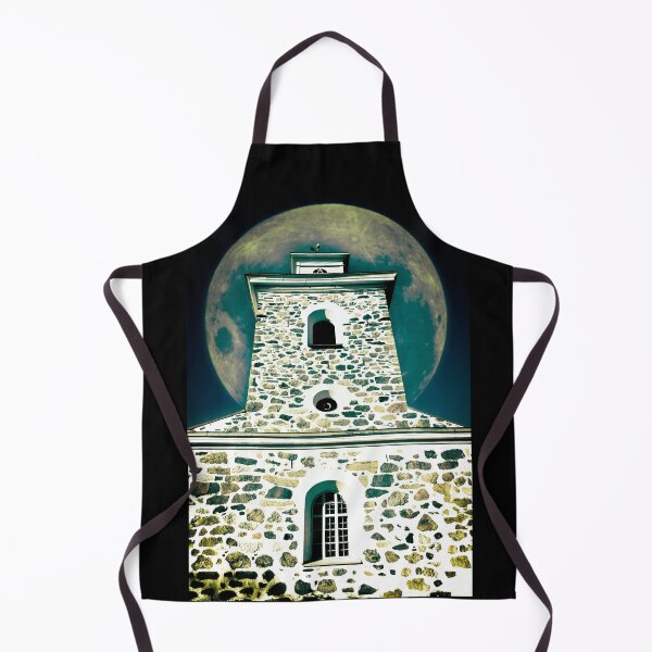 Item preview, Church Belltower and Full Moon designed and sold by Taina Sohlman.