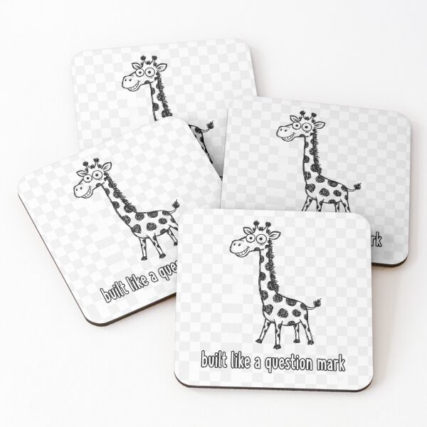 Item preview, Giraffe Funny Minimal Aesthetic Streetwear Design Art designed and sold by SidVista Artworks.