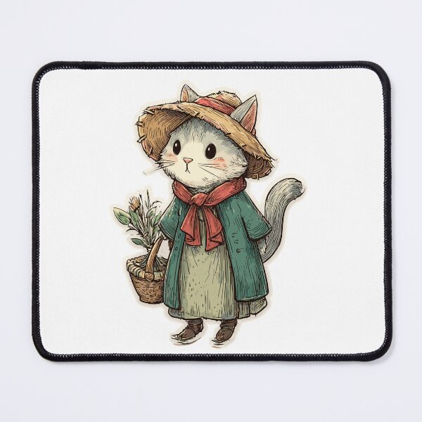 Item preview, Cute Boho Cat Aesthetic designed and sold by bapupa.
