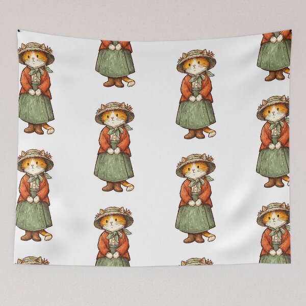 Item preview, Bohemian Boho Cat Style designed and sold by bapupa.