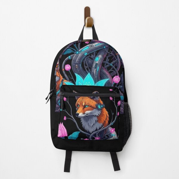 Item preview, The cyber jungle of foxes and owls designed and sold by Mandarinaut.