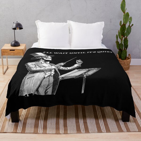 Item preview, Funny Skeleton Shirt,Band Director Tee,Marching Band Shirt, Orchestra Teacher,Funny Conductor Shirt,I'll Wait Until It's Quiet,Music Teacher designed and sold by Printsouf.