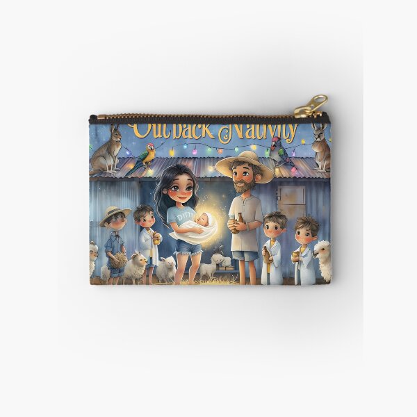 Item preview, An Outback Nativity | Cute Australian Christmas Chibi Scene designed and sold by ArtisticDesignsbyLinda.