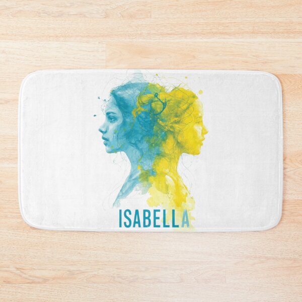Item preview, Isabella Gemini Zodiac Watercolor  Portrait designed and sold by AlexLineArt.