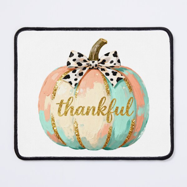 Item preview, Thankful Pumpkin Coquette Bow Leopard Print Fall designed and sold by NovaCraft30.