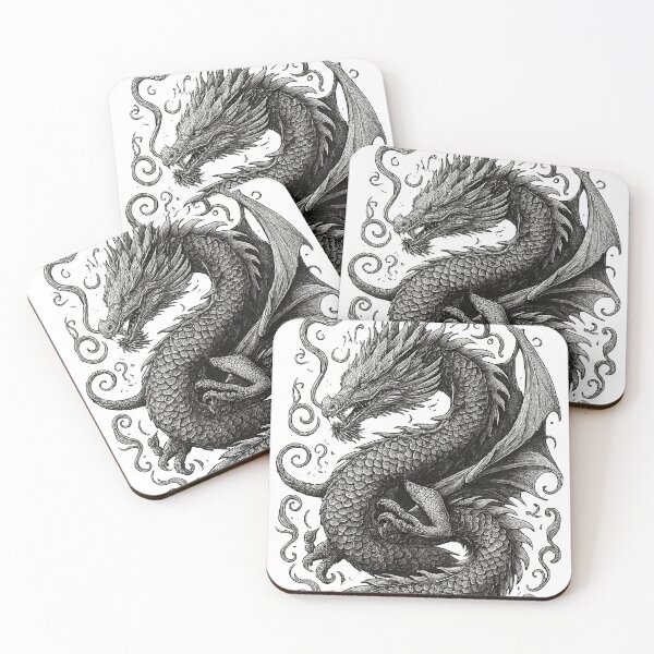 Item preview, Ancient Silver Dragon designed and sold by marakaram.