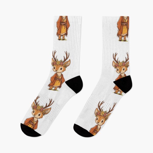 Item preview, Whimsical Boho Deer Nature designed and sold by bapupa.