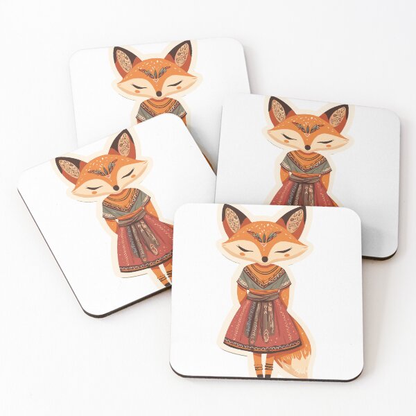 Item preview, Cute Boho Fox Aesthetic designed and sold by bapupa.