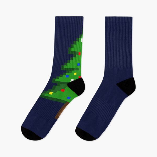 Item preview, 8-Bit Pixel Christmas Tree – Retro Holiday Art designed and sold by bennasener.