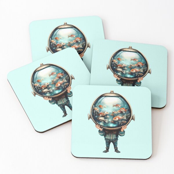 Item preview, Surreal Underwater Fantasy Art designed and sold by CharlottePlaceArt.