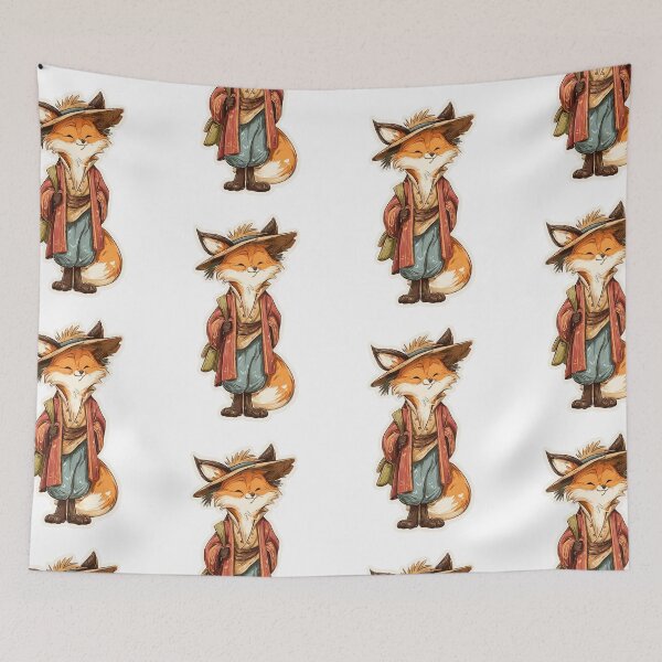 Artikelvorschau, Bohemian Boho Fox Nature entworfen und verkauft von bapupa.